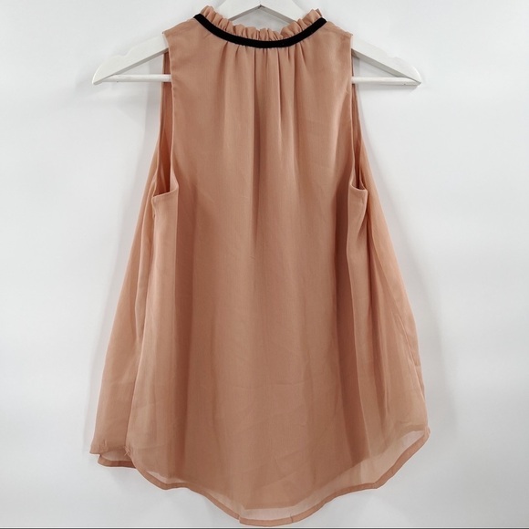 JUNE & Hudson ruffle neck sleeveless blouse - Picture 2 of 5